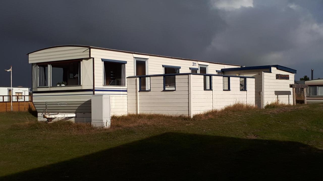 Ameland - Ballum: Stacaravan Chalet Esterno foto